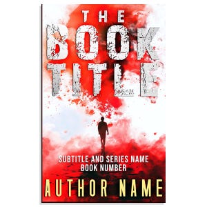 Noir Thriller Murder Mystery Dystopian Premade Book Cover Paranormal Detective Spy Espionage Assassin Thriller Indie Author Self-Publishing