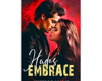 Premade Paranormal Romance eBook Cover: Hades and Persephone Couple (Digital Download)