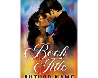 Romance Premade Book Cover: Interracial Romance BWWM Couple (Digital Download)