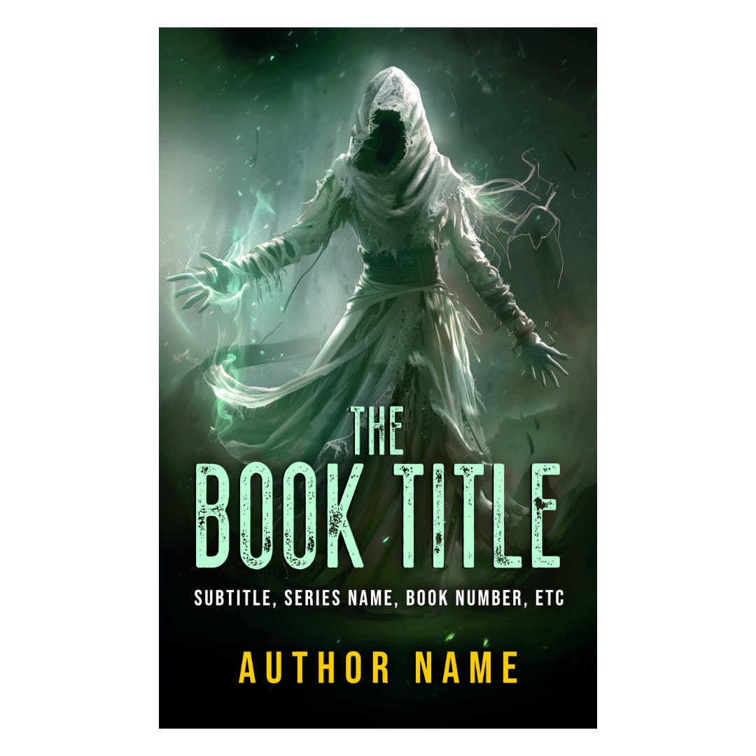 Wraith Ghost Revenant Dark Fantasy Premade Book Covers