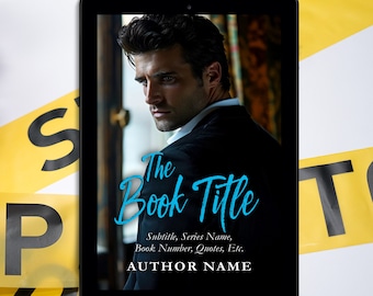 Premade Book Cover Dark Romance Handsome Man Business Suit Mafia Enemies to Lovers Mob Boss Alpha Male Indie author Self Publishing resource