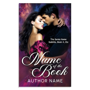 Historical Romance Book Cover: Forbidden Love, Young Couple Romantasy (Digital Download)