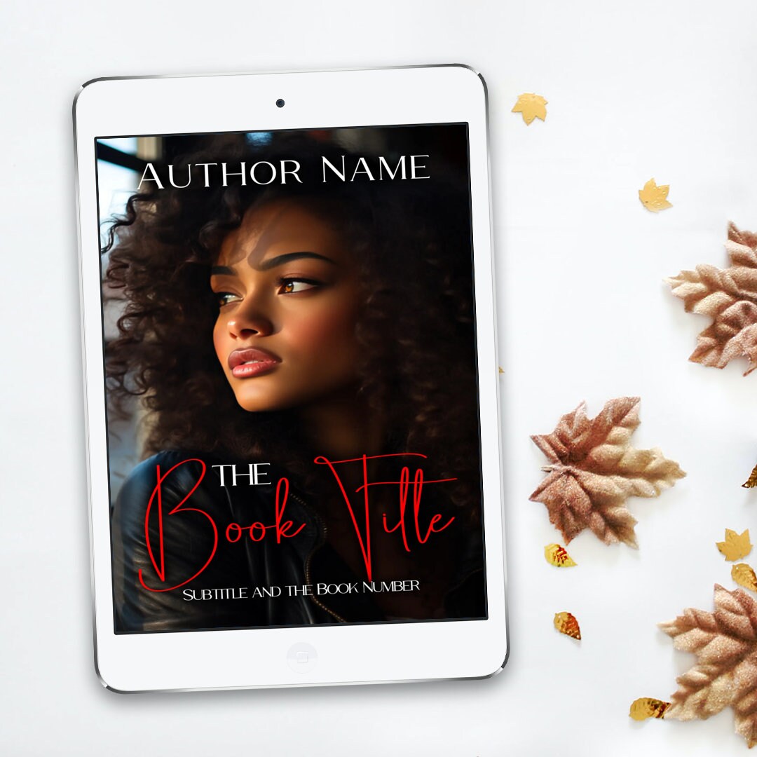 Premade Book Cover Christmas Romance Book Diverse Covers Black Etsy