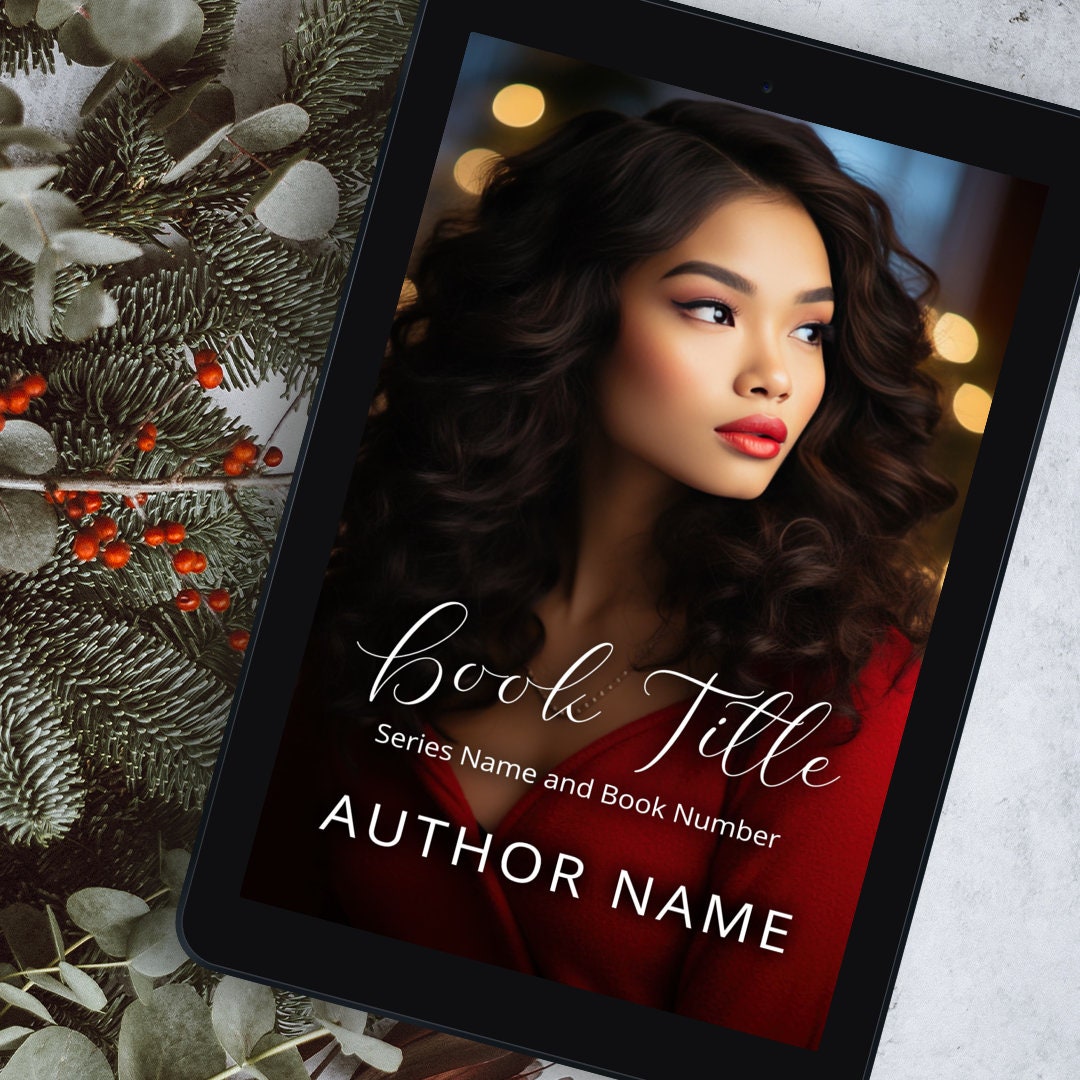 Premade Holiday Book Cover Christmas Romance Book Covers Diverse Covers
