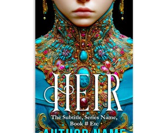 Premade eBook Cover: Fantasy Heiress Adventure, Middle Grade, Coming of Age (Digital Download)
