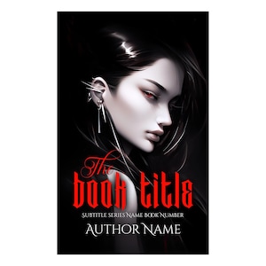 Vampire Princess eBook Cover: YA Fantasy Paranormal Romance (Digital Download