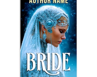 Romantasy Book Cover: Female, Sorceress Priestess Bride, Coming of Age (Digital Download)
