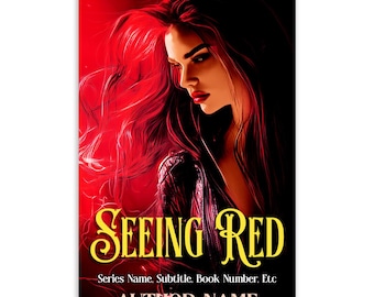 Dark Fantasy Romance Book Cover Art: Vampire Slayer, Gothic Fiction, KDP-Ready (Digital Download)