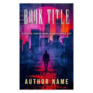 Noir Detective Mystery Time Travel Occult Thriller Urban Fantasy Paranormal Detective Readymade Book Cover Author Self-Publishing Resources