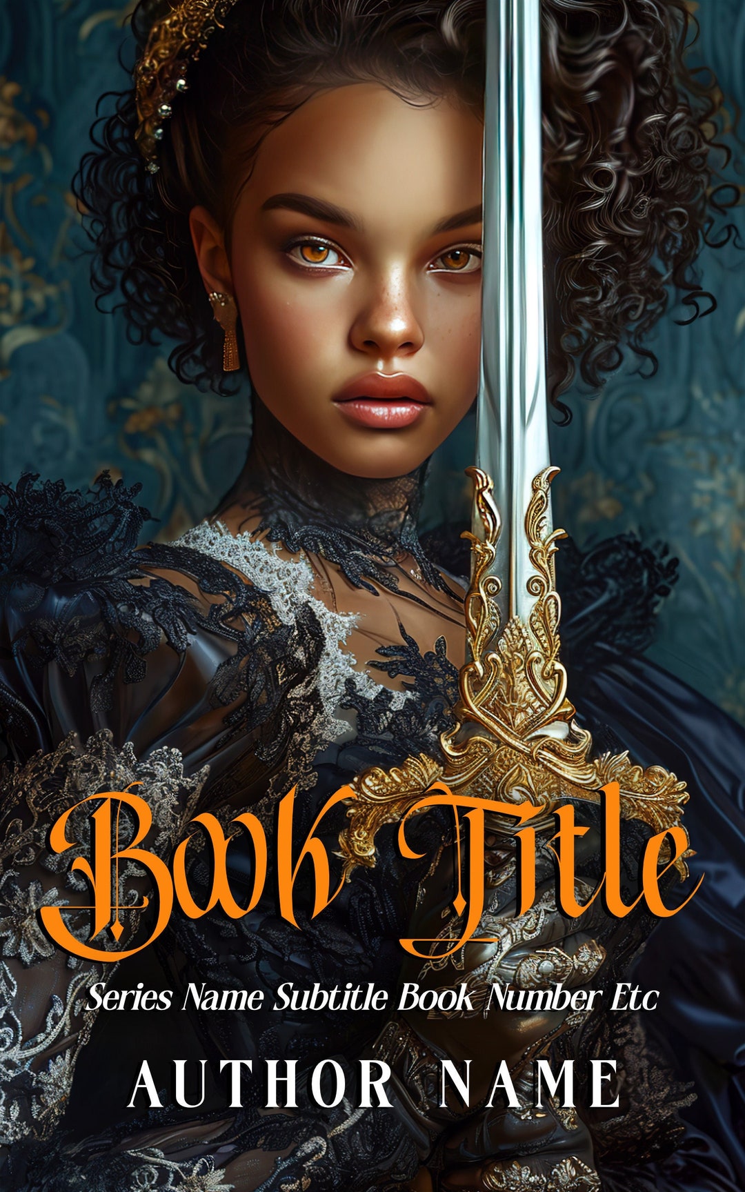 Premade Book Covers Fantasy Genre Diverse Cover Art YA Fantasy