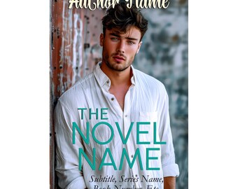 YA Romance Book Cover: Handsome Man, Summer Fling (Digital Download)