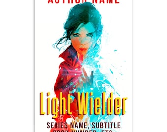 Urban Fantasy Book Cover: Magical Academy Mage Light Witch (Digital Download KDP-Ready File)