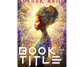 Occult Time Travel Afro-futurism Premade Book Cover Mystical Science Fiction Urban Fantasy African American Black Woman Indie Self-Publish