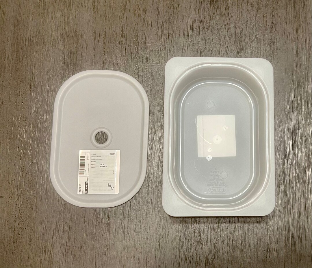 Ikea Trofast Small Bin With Lid Bundle Etsy