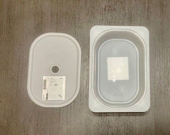 Paquete de papelera pequeña con tapa Trofast de Ikea