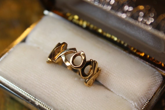 Vintage Tiffany & Co Ring | 18k Yellow Gold Palom… - image 1