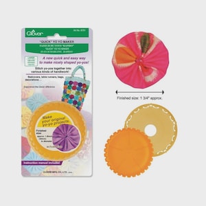 Clover Yoyo Maker Large, finished yoyo is approximately 1.75 inches diameter