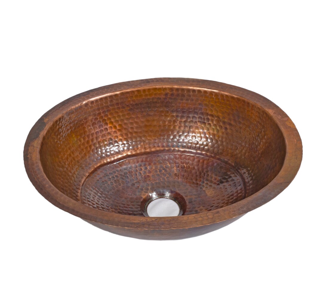 Antique Copper Sink Hammered Copper Sinks Artisanal Copper Etsy