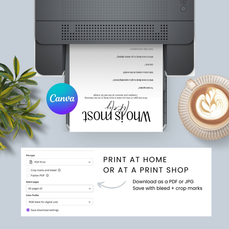 7 Printable Dinner Party Games Dinner Table Party Games Etsy