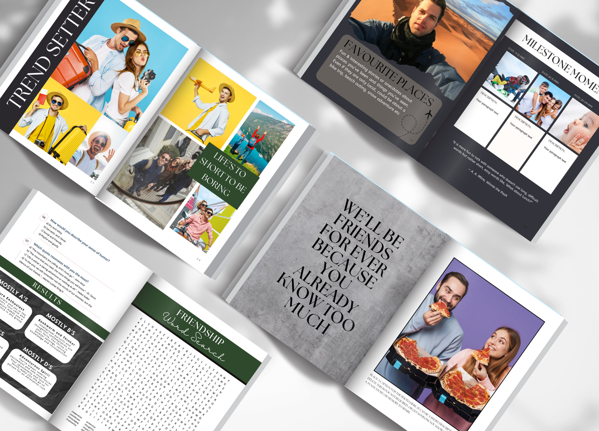 Magazine Customization Custom Magazine Template, Canva, Graduation Gift Idea- Editable ...
