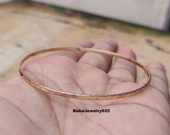 Mässingsarmband, Armband i ren mässing Set med armband i massiv mässing, Mässingssmycken, Armband för kvinnor, Enkelt armband, Vardagsarmband, Present till henne, ///