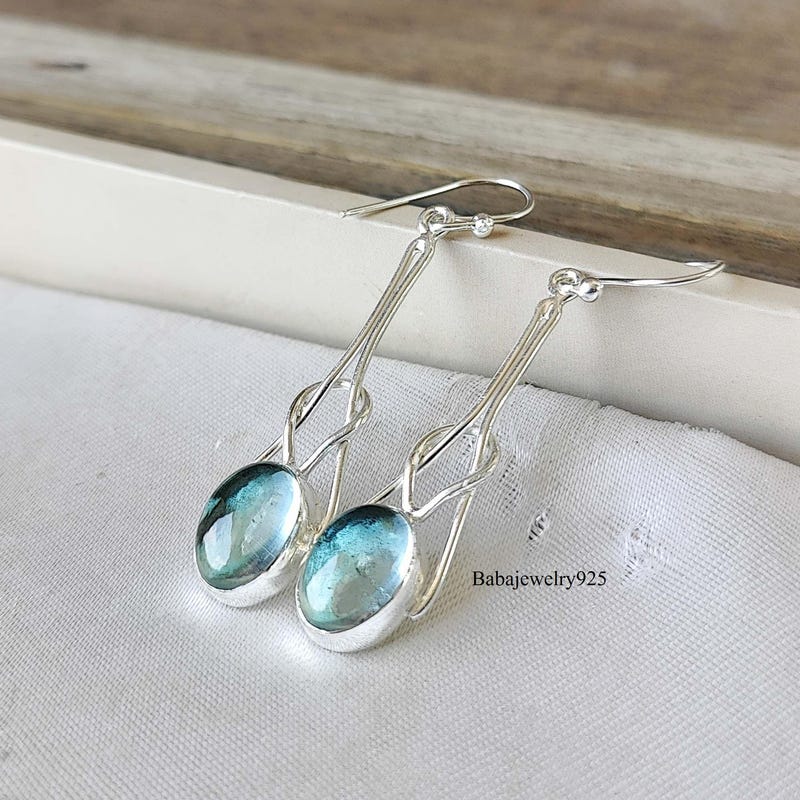 Vintage Silver Stud Dangle Earrings - Etsy