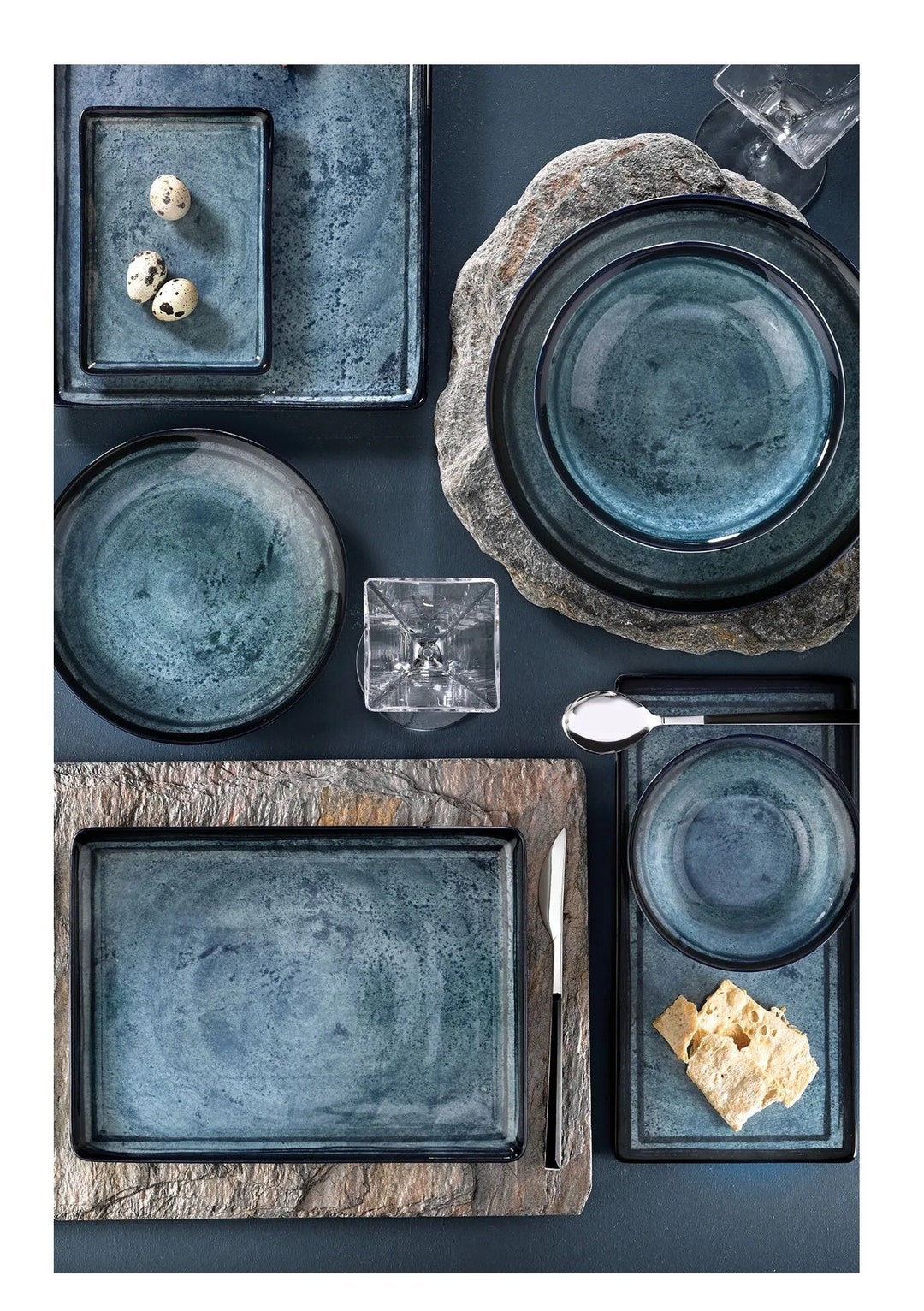 24 Pieces Dinnerware for 6 Persons Dinner Set Chafing Dish Etsy