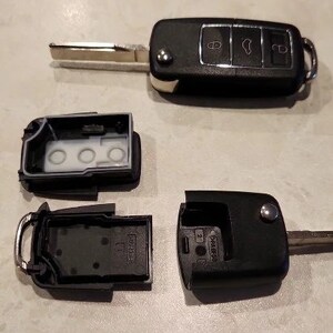 Fake Car Key Safe Hidden Secret Compartment Stash Box Discreet Decoy Car  Key Fob to Hide and Store Money
