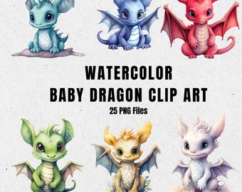 Baby dragon, Dragon art, Dragon png, Dragon clipart, Dragon images, Cute dragon, Cute animal clipart, Fantasy clipart, Watercolour