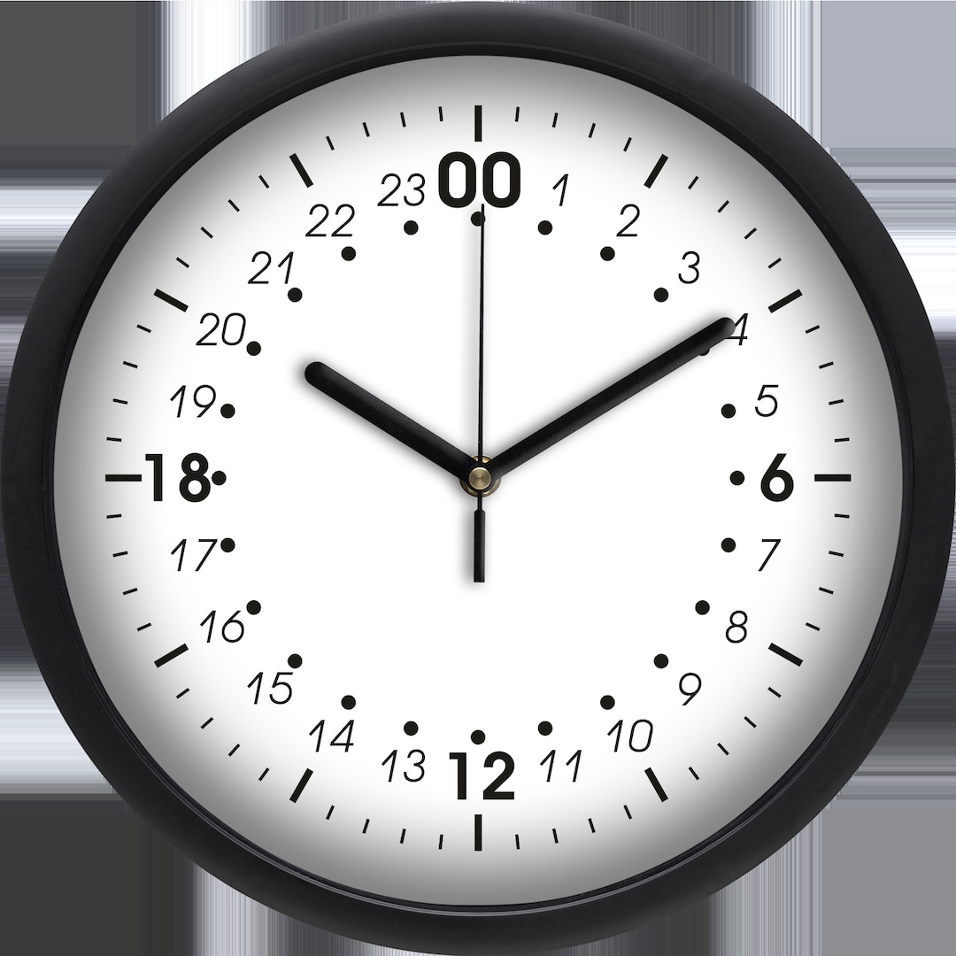 24 Hour Clock Etsy Australia