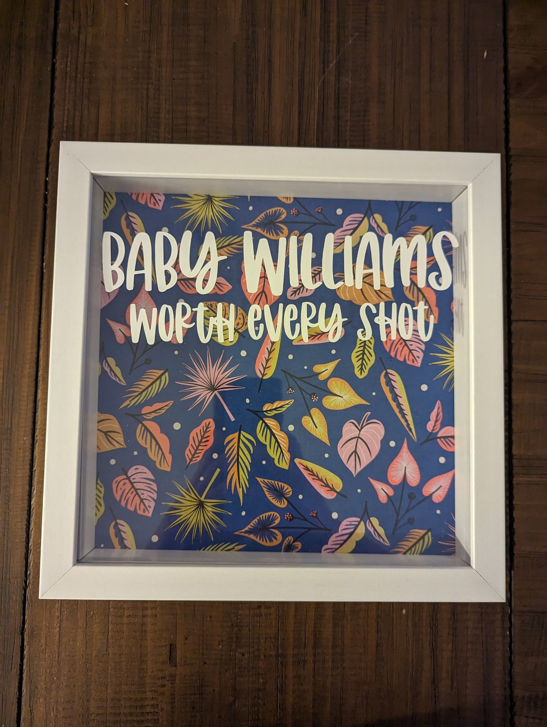 IVF Shadow Box, IVF Box, IUI Box, Infertility Journey, Memory Box, Mom