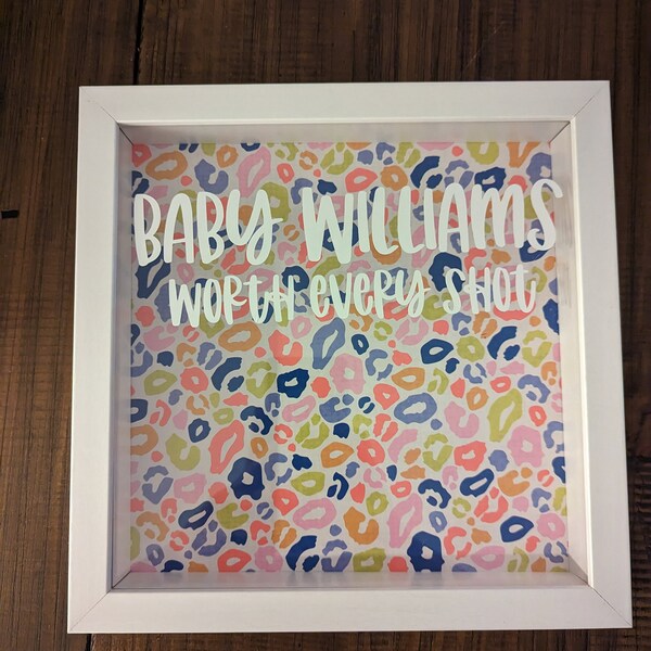 Ivf Shadow Box Keepsake Etsy