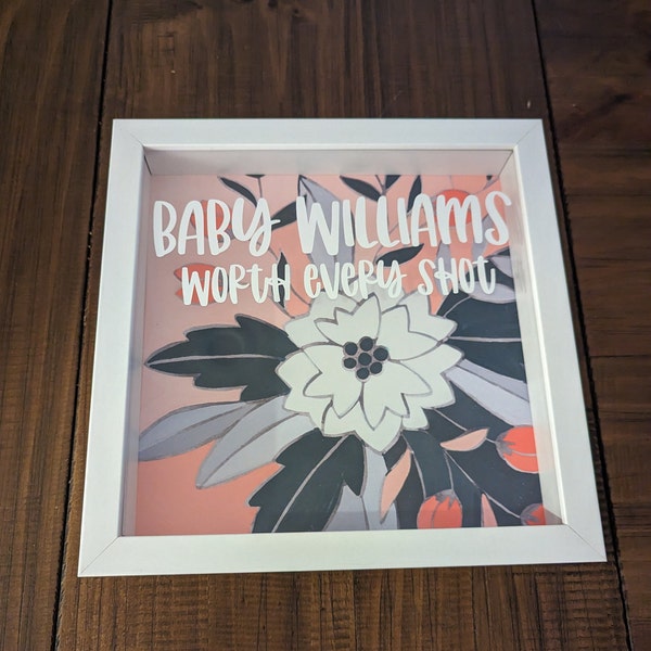 Ivf Shadow Box Keepsake Etsy