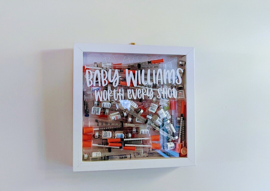 IVF Shadow Box, IVF Box, IUI Box, Infertility Journey, Memory Box, Mom