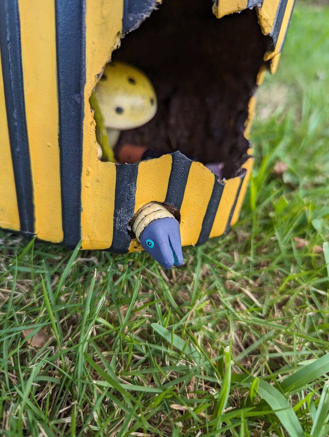 Yellow Pikmin Flower Pot Etsy