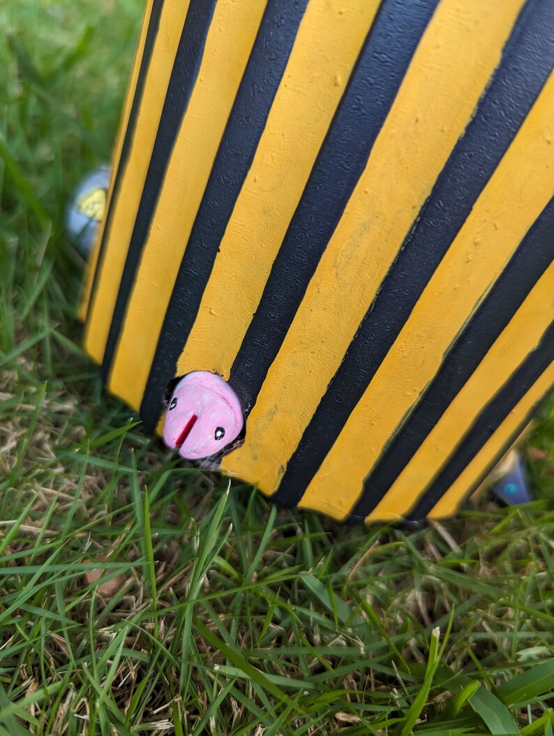 Yellow Pikmin Flower Pot Etsy