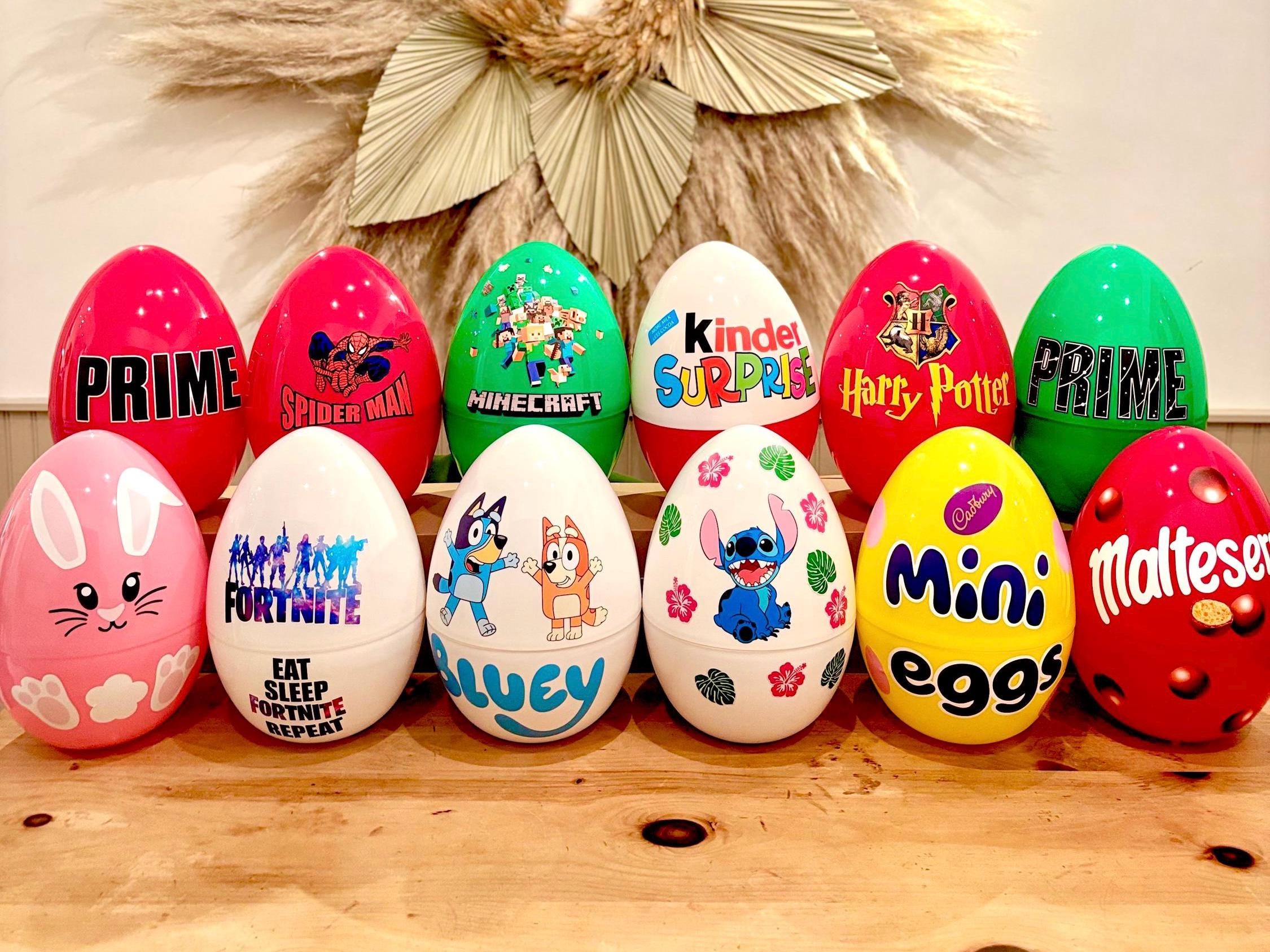 Kijamilee 12PCS Large Plastic Easter Eggs, Fillable 6" Bright Easter Eggs, Assorted Colors For Easter Eggs Hunt, Easter Basket Stuffer