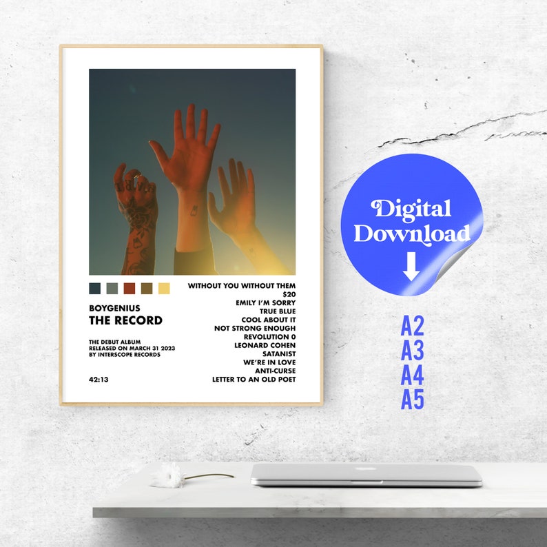 Boygenius Posters / the Record Poster Album Cover Poster Etsy Australia