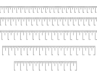 Ruler SVG 30cm 25cm 20cm 15cm 10cm Vinyl Cutting Instant Download SVG