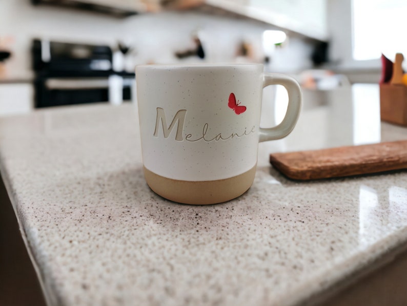 Tasse mit Gravur, Personalisiert, Geschenk, Valentinstag Frau Mann, Name, Kaffeetasse Keramik, Keramiktasse Bild 4