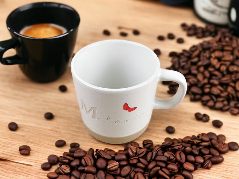 Tasse mit Gravur, Personalisiert, Geschenk, Valentinstag Frau Mann, Name, Kaffeetasse Keramik, Keramiktasse Bild 8