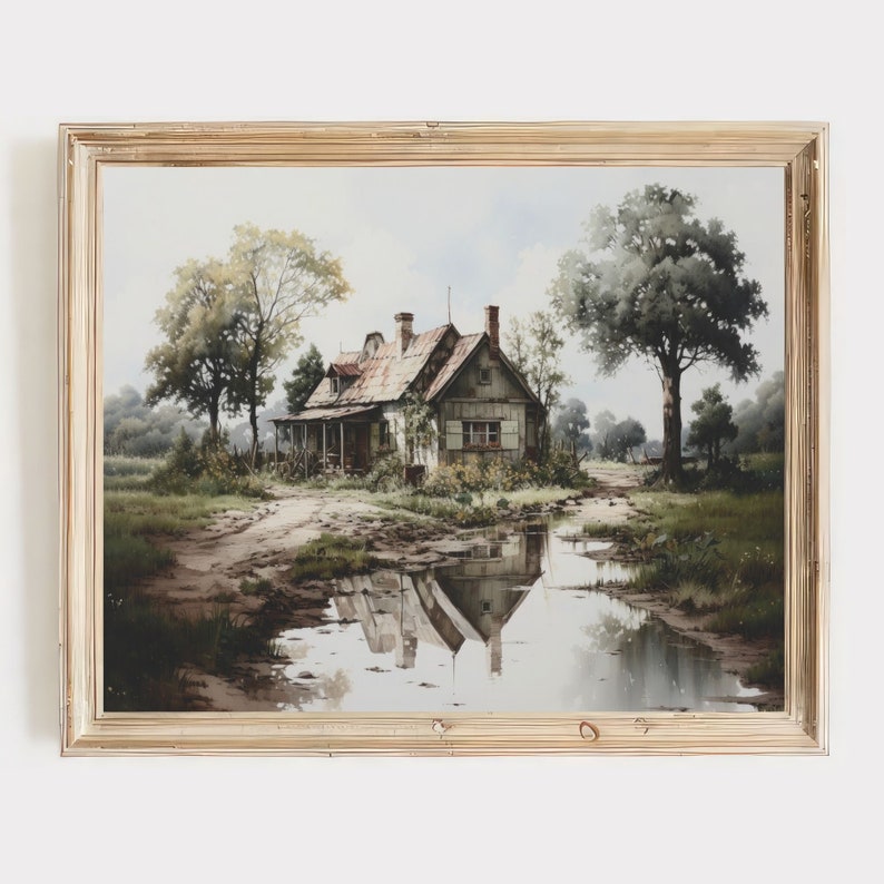 French Country Gallery Wall Art Set of 9 Vintage Prints Aesthetic Room ...