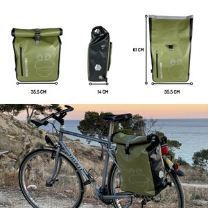 Travel-Monster 3in1 Bike Bag Plus Dein Vielseitiger Begleiter für den Alltag und auf Touren Bild 5