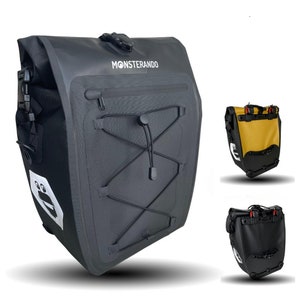 Monsterando Travel-Monster 2-in-1 Fahrradtasche Stilvolle und Vielseitige Begleitung für deine Abenteuer Bild 2