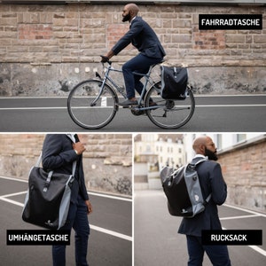 Travel-Monster 3in1 Bike Bag Business Votre compagnon polyvalent au quotidien et en randonnée image 3