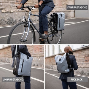 Travel-Monster 3in1 Bike Bag Business Votre compagnon polyvalent au quotidien et en randonnée image 2