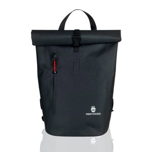 Nachhaltiger Rolltop-Rucksack Herren und Unisex – Wasserdicht, aus recyceltem PET mit 14 Zoll Laptopfach – Ideal für Alltag & Reisen