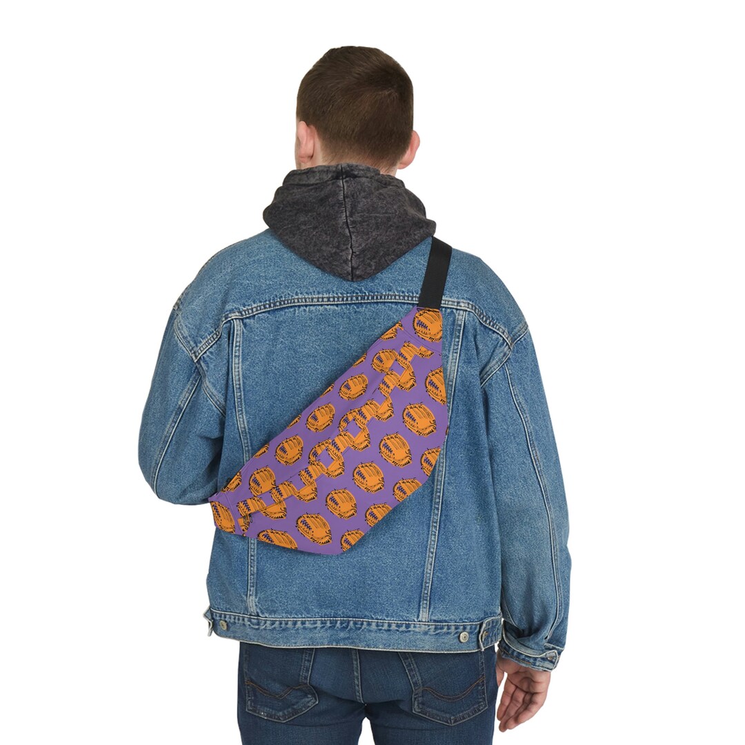 Baseball Softball Sling Bag Belt Bag Crossbody Bag Etsy