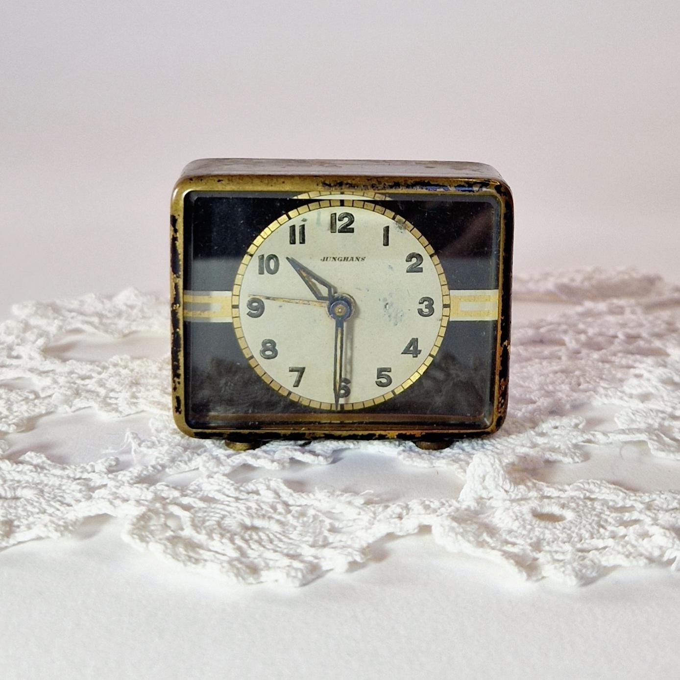 Vintage Mini Collectible Table Clocks Antique Clocks Vintage Miniature ...