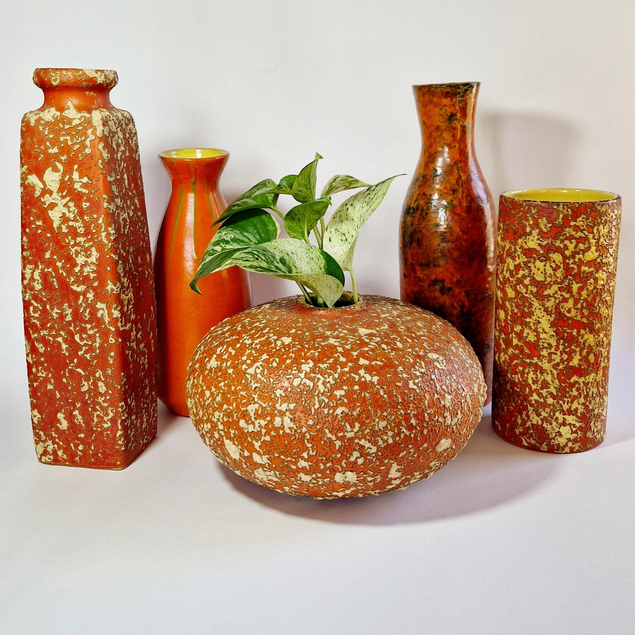 Hungary fatlava Mid-Century 1960s ハンガリー Hungarian Fat Lava - Etsy